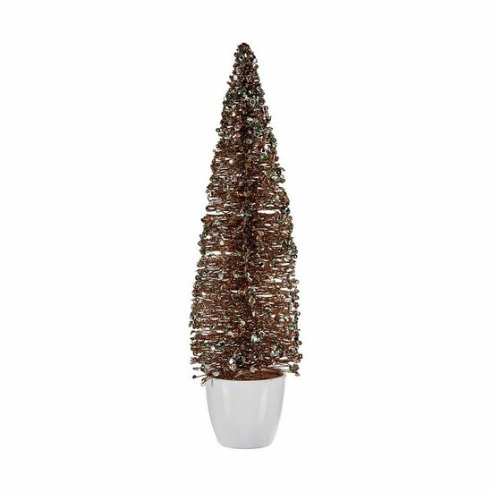 Kerstboom Groot 10 x 38 x 10 cm Munt Plastic champagne 1