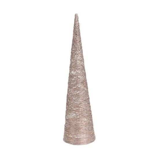 Kerstboom Gouden Warm wit &Oslash; 20 X 80 CM (3 Stuks) 1