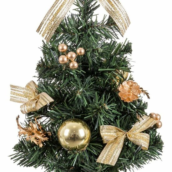 Kerstboom Goud Groen PVC Ananas 26 x 26 x 50 cm 2