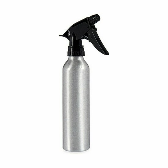 Verstuiverfles Zwart Zilverkleurig Aluminium 300 ml (24 Stuks) 2