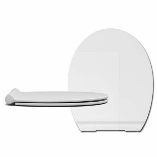 Toiletbril Cedo Wit (46 x 38 x 4 cm) 2