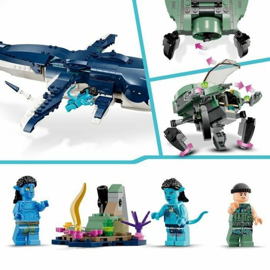 Playset Lego Avatar 75579 Payakan the Tulkun and Crabsuit 761 Onderdelen 3