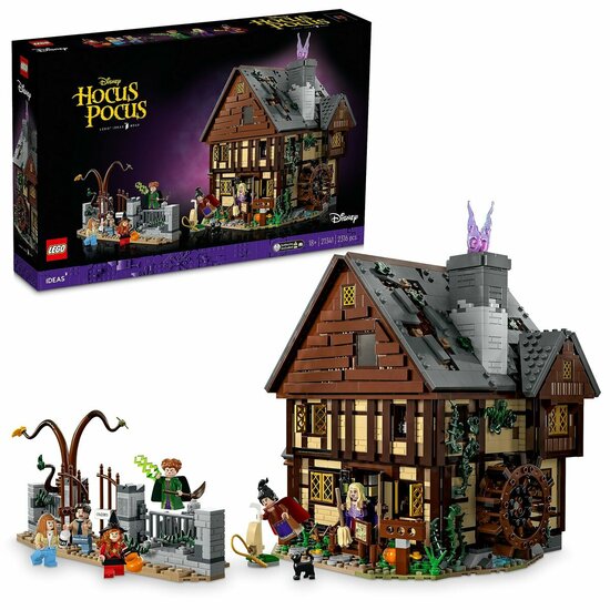 Playset Lego Disney Hocus Pocus - Sanderson Sisters&amp;apos; Cottage 21341 2316 Onderdelen 1