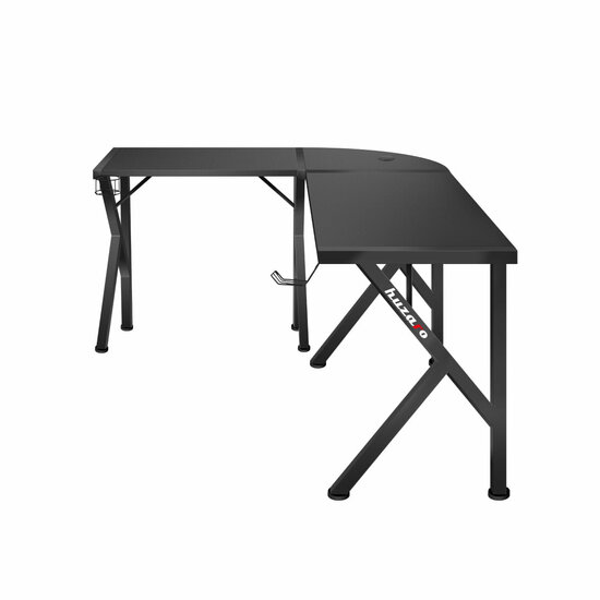 Bureau Gaming Huzaro Hero 6.3 Zwart Staal Koolstofvezel 154 x 74 x 117 cm 1