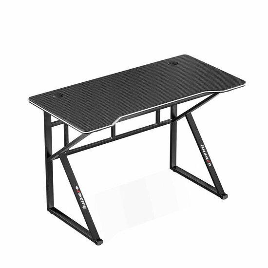 Bureau Gaming Huzaro HZ-Hero 1.6 Black Zwart 120 x 75 x 60 cm 4