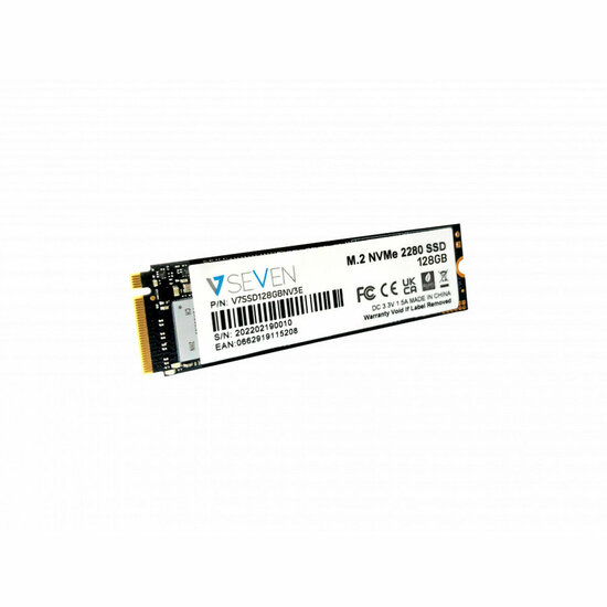 Hard Drive V7 V7SSD128GBNV3E 128 GB SSD 1