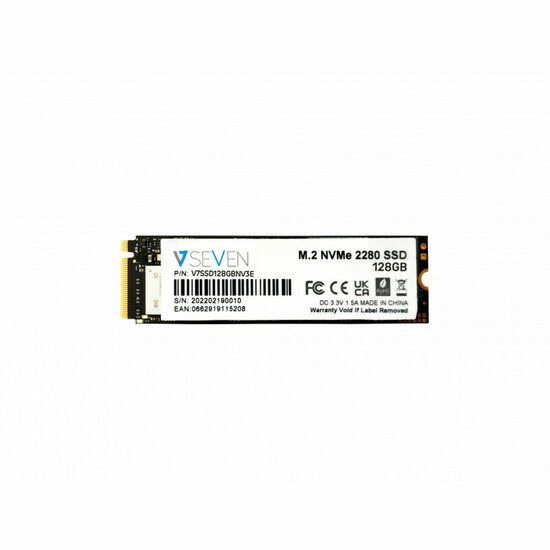 Hard Drive V7 V7SSD128GBNV3E 128 GB SSD 2