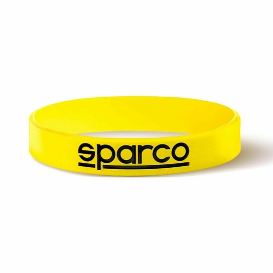 Sparco S099093GI10 Siliconen 9 cm Geel (&Eacute;&eacute;n maat) (10 Stuks) Heren armband 1