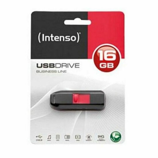 USB stick INTENSO Business Line 16 GB Zwart 16 GB USB stick 1