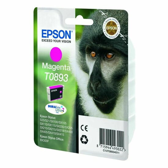 Originele inktcartridge Epson T0893 Magenta 2