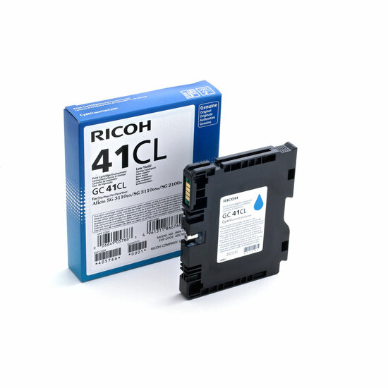 Originele inktcartridge Ricoh 405766 Cyaan 1