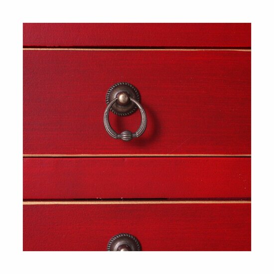 Dressoir ORIENTE 73 x 26 x 90 cm Rood Hout 4