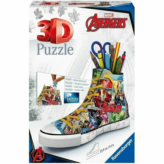 3D puzzel Ravensburger Sneaker  Avengers 108 Onderdelen 1