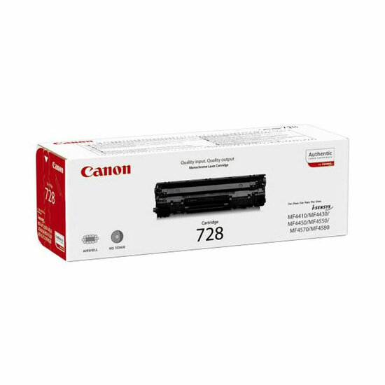 Originele Toner Canon CRG 728 Zwart 2