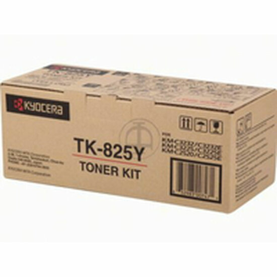 Originele Toner Kyocera TK-825Y Geel Zwart 2