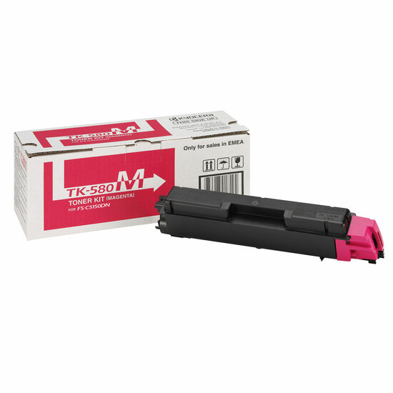 Originele Toner Kyocera TK-580M Zwart Magenta 3