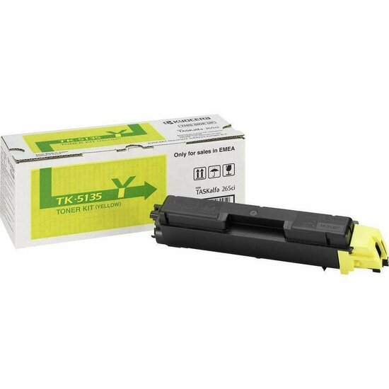 Toner Kyocera TK-5135Y Geel Zwart 3