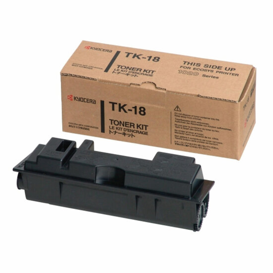 Originele Toner Kyocera TK-18 Zwart 1