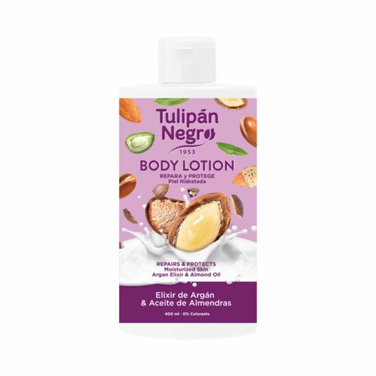 Body Lotion Tulip&aacute;n Negro Arg&aacute;n Y Almendras 1