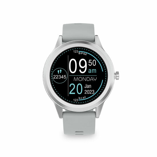 Smartwatch KSIX Globe Zilverkleurig 4