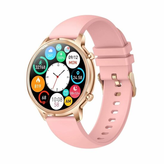 Smartwatch Manta SWU301PK Roze Gouden Roos Goud 1,32&quot; 1