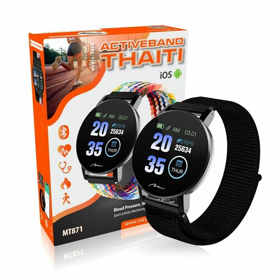 Smartwatch Media Tech MT871 Zwart 4