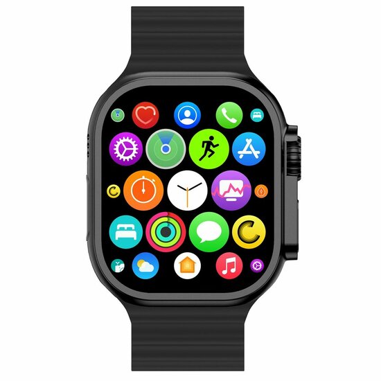 Smartwatch Media Tech MT872 Zwart Zilverkleurig 1