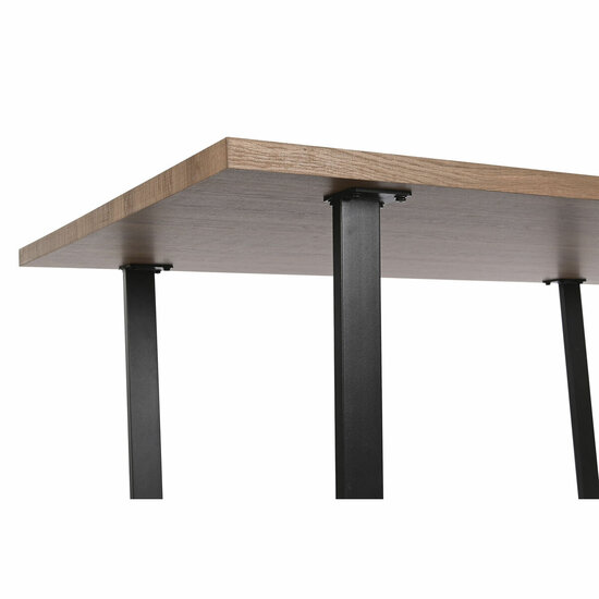 Eettafel Home ESPRIT Bruin Zwart Ijzer Hout MDF 160 x 90 x 75 cm 5