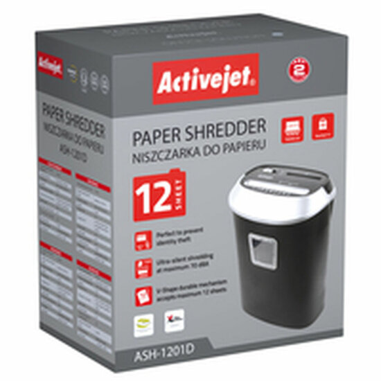 Papierversnipperaar Activejet ASH-1201D 4