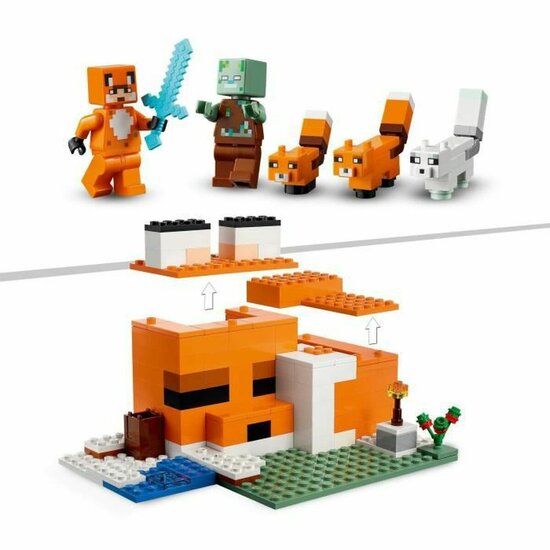 Bouwspel met blokken Lego Minecraft 4