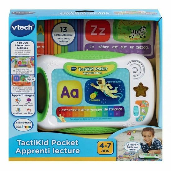 Interactieve Kindertablet Vtech Tactikid Pocket Apprenti Lecture (FR) 1