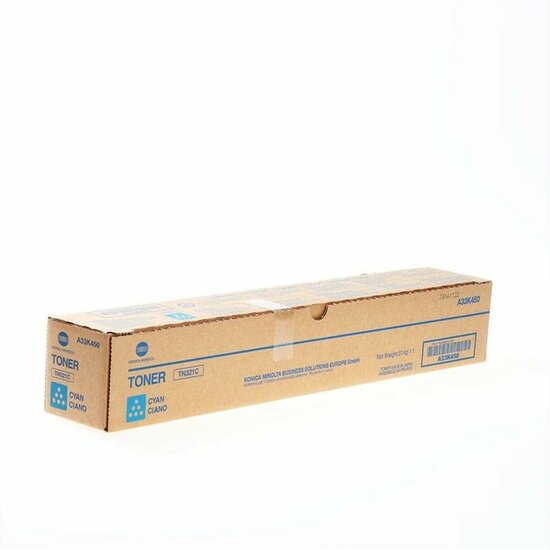 Toner Konica Minolta TN-321C Cyaan 1