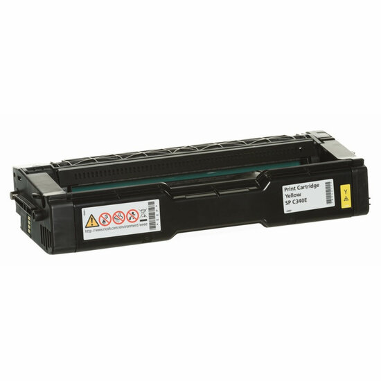 Toner Ricoh SP C340E Geel Zwart 1