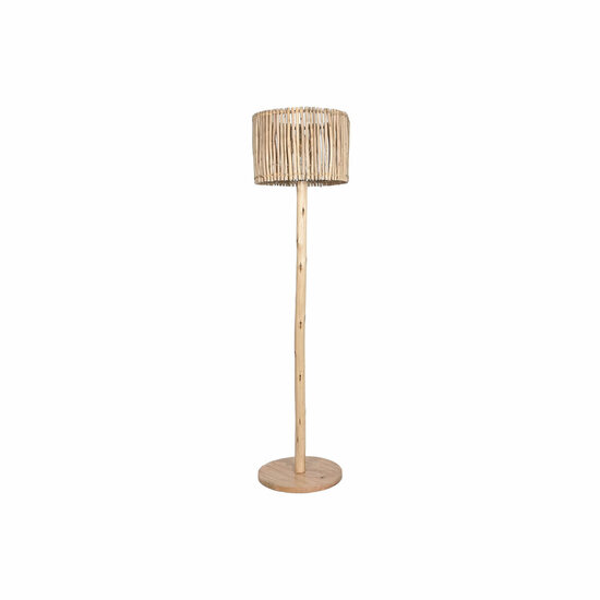 Vloerlamp Home ESPRIT Natuurlijk Jute Eucalyptushout 50 W 220 V 40 x 40 x 150 cm 1