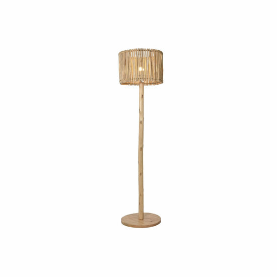 Vloerlamp Home ESPRIT Natuurlijk Jute Eucalyptushout 50 W 220 V 40 x 40 x 150 cm 8