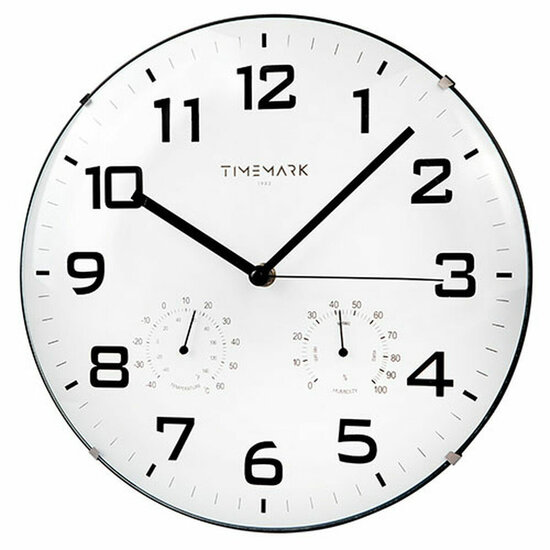 Muurklok Timemark Digitaal 28 x 28 cm 1