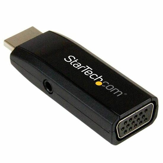 Adapter DisplayPort naar HDMI Startech HD2VGAMICRA Zwart 1