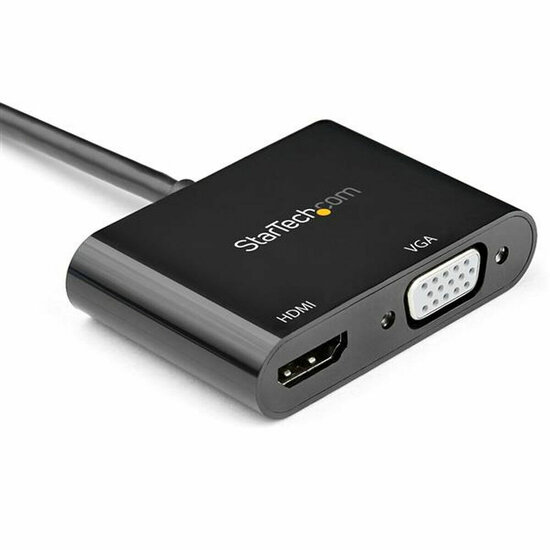 Adapter DisplayPort naar HDMI/VGA Startech DP2VGAHD20           4K Ultra HD Zwart 2