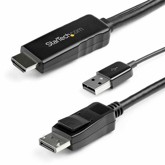 Adapter DisplayPort naar HDMI/VGA Startech HD2DPMM2M            (2 m) Zwart 1