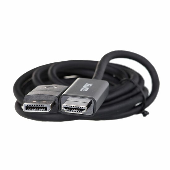 DisplayPort naar HDMI Kabel Unitek V1608A Zwart 1,8 m 5