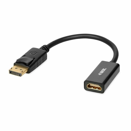 Adapter DisplayPort naar HDMI Ibox IADP4K Zwart 1