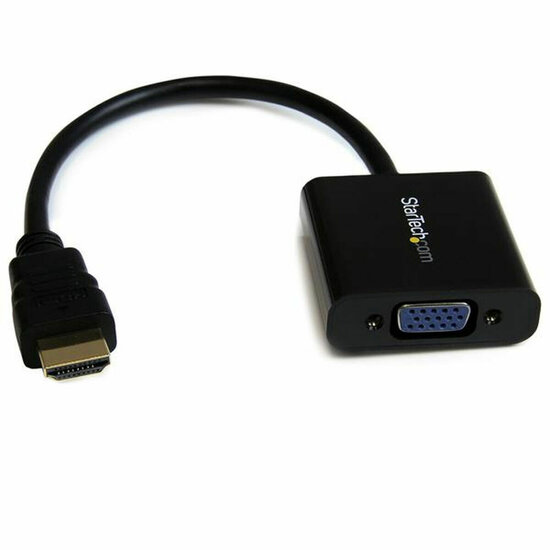 HDMI-adapter Startech HD2VGAE2 1920 x 1080 px Zwart 1