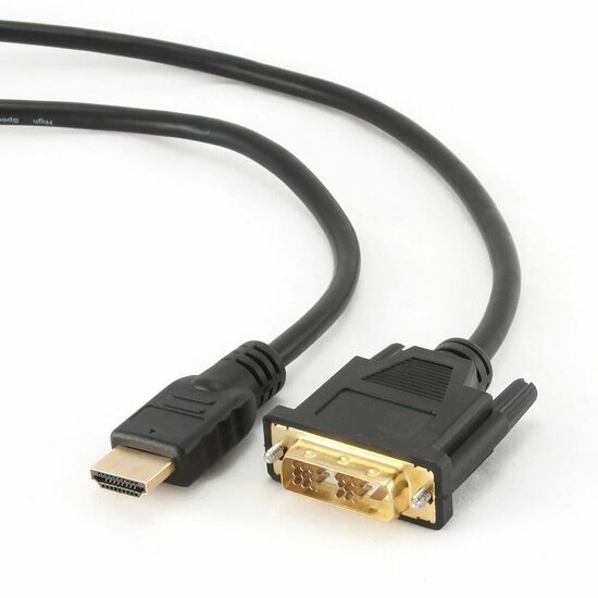 Adapter HDMI naar DVI GEMBIRD 5m, HDMI/DVI, M/M Zwart 5 m 7