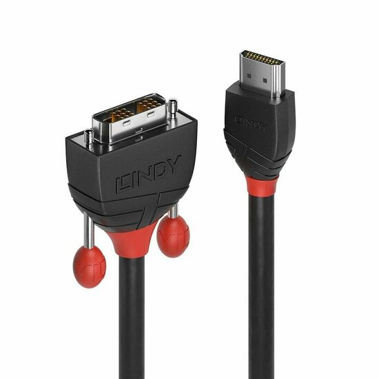 Kabel HDMI naar DVI LINDY 36275 10 m Zwart 1