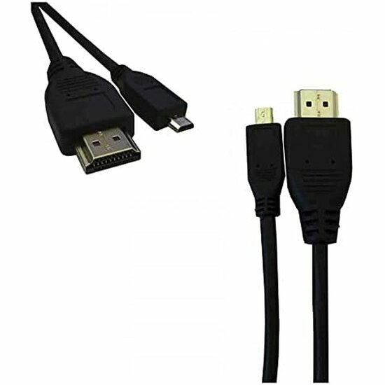 Kabel HDMI naar Micro HDMI EDM Zwart 1 m 1