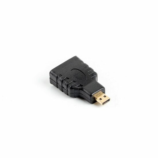 Adapter Micro HDMI naar HDMI Lanberg AD-0015-BK Zwart 2