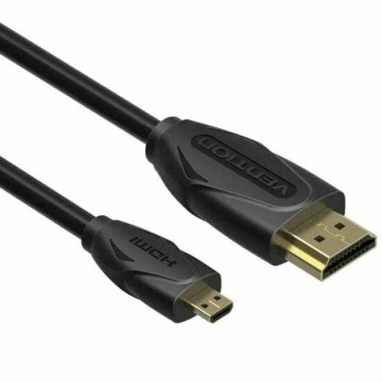 HDMI-Kabel Vention VAA-D03-B150 1,5 m Zwart 1