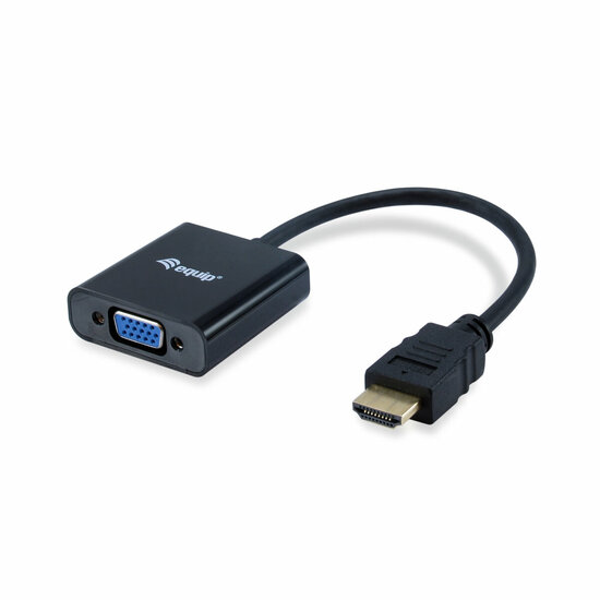 Adapter HDMI naar SVGA met Audio Equip 11903607 Zwart 1