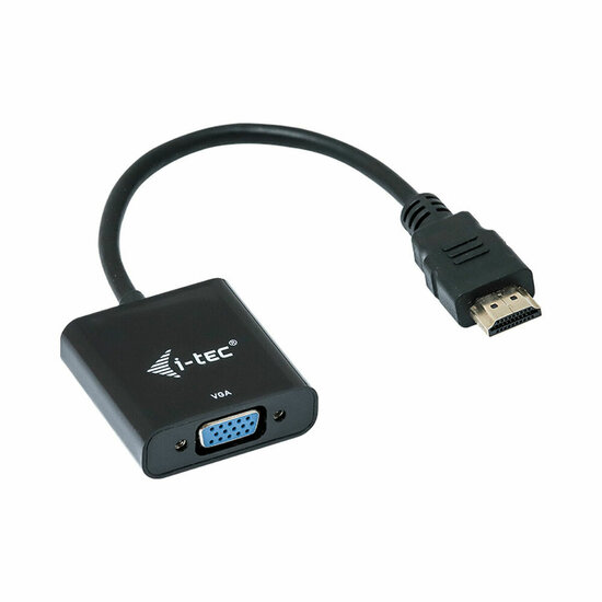 Adapter HDMI naar VGA i-Tec HDMI2VGAADA Zwart 15 cm 2