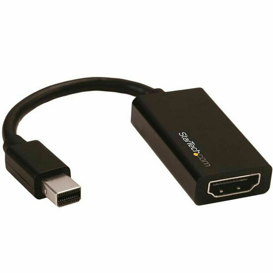 Mini DisplayPort naar DisplayPort-Adapter HDMI Startech MDP2HD4K60S Zwart 4K Ultra HD 1